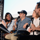 Actors Chris Parnell, Judy Greer, Aisha Tyler, H. Jon Benjamin and Christian Slater attend “ARCHER Live!” (Photo by Michael Kovac/Getty Images for FX)